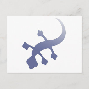 Poetica Gecko Briefkaart