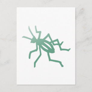 Poetica Green Cricket Briefkaart