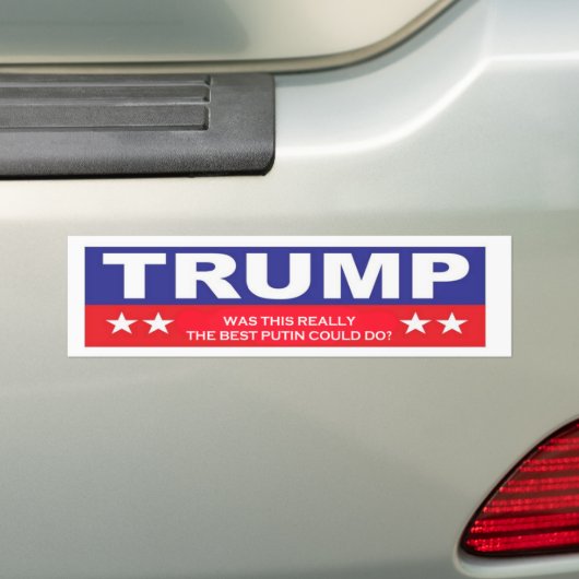 Poetin Bumpersticker (Op auto)