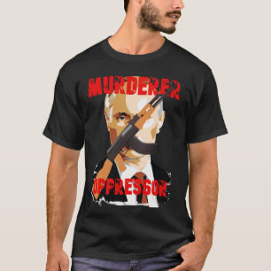 poetin onderdrukker t-shirt