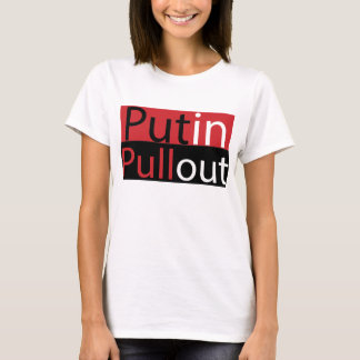 Poetin Pullout T-Shirt voor vrouwen