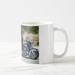 Poetin rijdt een Trike! Koffiemok