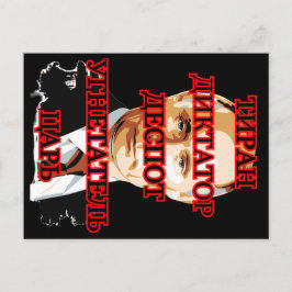 Poetin TIRANN DICTATOR DESPOOT ONDERDRUKKER TSAAR Feestdagenkaart