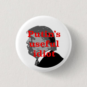 Poetins nuttige idioot ronde button 3,2 cm