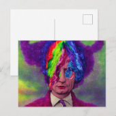 Poetins regenbooggedachten briefkaart (Voorkant / Achterkant)