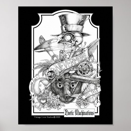 Poëtische machines poster (Voorkant)