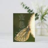 Poëtische uitdrukkingen - De geboorte van Joy Briefkaart (Staand voorkant)