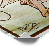 Poetry Allegory Art Nouveau Poster (Hoek)