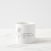 Poetry Daisy Flower Mug (Devant)