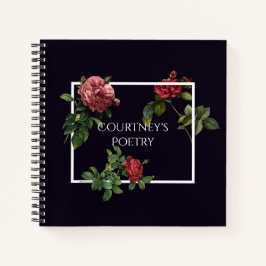 Poetry Journal Rozen Notitieboek