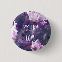 Poetry Love Button - Nationale Poetry-maand