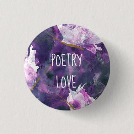 Poetry Love Button - Nationale Poetry-maand