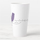 Poetry Mug Latte Mok (Voorkant)