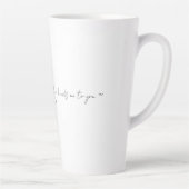 Poetry Mug Latte Mok (Rechts)