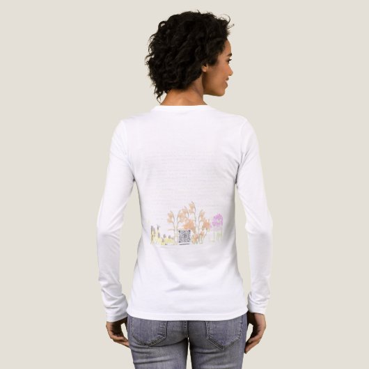 “Poetry Painted Softly” – Long Sleeve Tshirt (Verso complet)