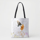 “Poetry Painted Softly”–ToteBag by H.G. Alexandre Draagtas (Voorkant)