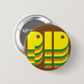 POETS IN DISTRESS 70'S BUTTON (Voorkant /achterkant)