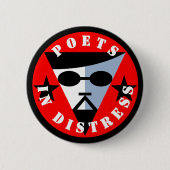 POETS IN DISTRESS DADDY COOL BUTTON (Voorkant)