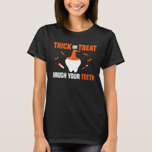 Poets je tanden Grappig tandarts Kantoor Dental Hy T-shirt