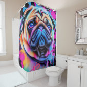 poetsen douchegordijn (In situ)