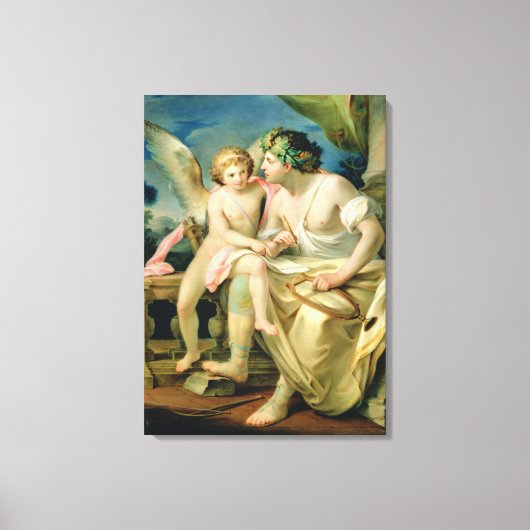 Poetsinspiratie, 1785 canvas afdruk (Voorkant)