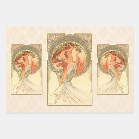 Poëzie, cadeauideeën inpakpapier vel (Voorkant)