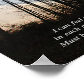 Poëzie in kunst - "Een persoonlijk gebed", fragmen Poster (Hoek)