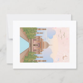 Poëzie in marmer briefkaart