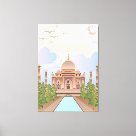 Poëzie in marmer canvas afdruk (Voorkant)