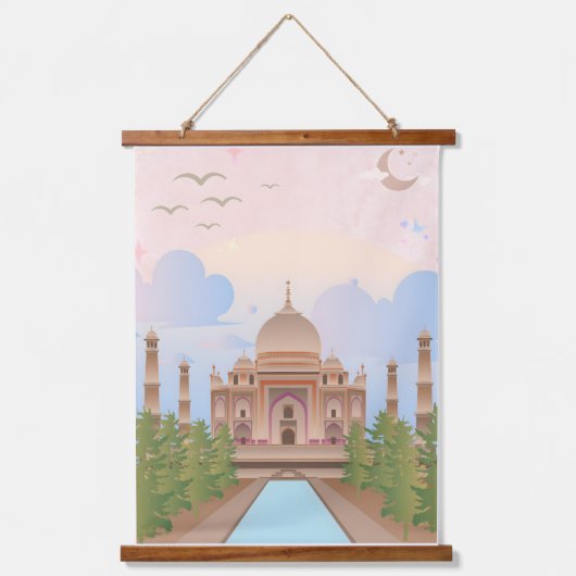 Poëzie in marmer hangend wandkleed (Voorkant)