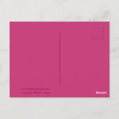 poëzie-kaart briefkaart (Achterkant)