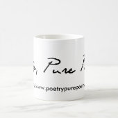 Poëzie, pure Mok met koffie (Center)