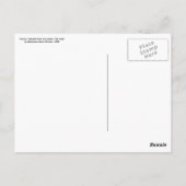 Poëzie uit de serie "De Kunsten" van Mucha Briefkaart (Achterkant)