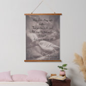 Poëzie Vogel Hangend Wandkleed (Slaapkamer)