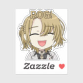 Pog! Chibi Sticker - Luca Kaneshiro Fan Art (Feuille)