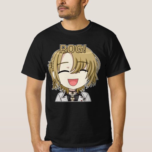 Pog! Chibi T-Shirt - Luca Kaneshiro Fanart (Devant)