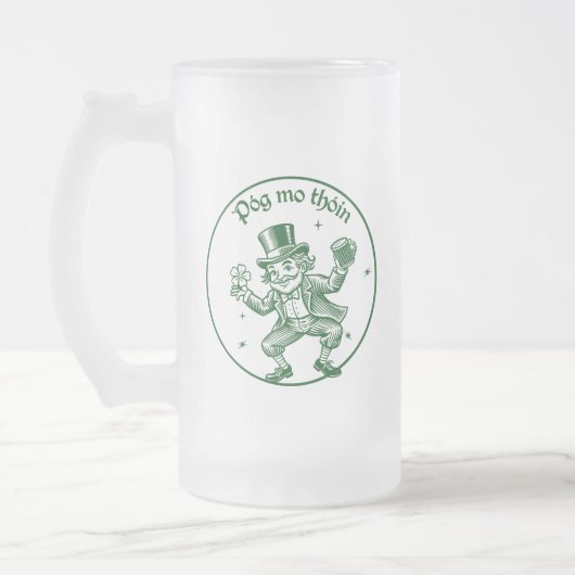 Pog Mo Thoin - St. Patrick's Day Matglas Bierpul (Links)