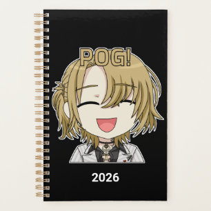 Pog ! Planificateur Chibi 2026 - Fanart de Luca Ka