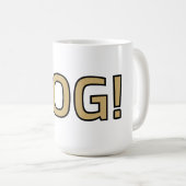 Pog! Text Mug - Luca Kaneshiro Fanart (Devant droit)