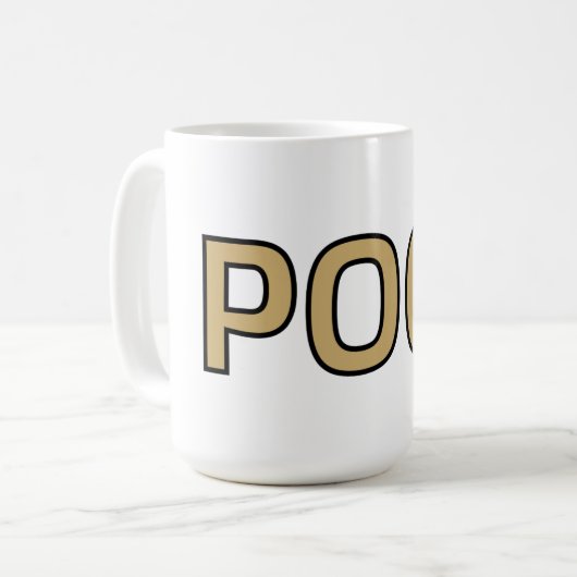 Pog! Text Mug - Luca Kaneshiro Fanart (Devant gauche)