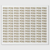 Pog! Text Wrapping Paper - Luca Kaneshiro Fan Art Cadeaupapier (Vlak)