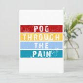 Pog Through Kaart (Staand voorkant)