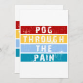 Pog Through Kaart (Voorkant / Achterkant)