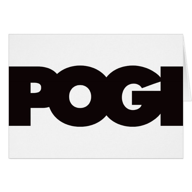 Pogi - noir (Devant horizontal)