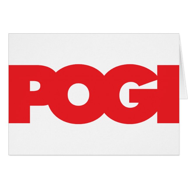 Pogi - rouge (Devant horizontal)