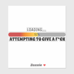 Poging om een Sticker te geven