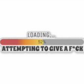 Poging om een Sticker te geven (Voorkant)