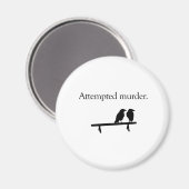 Poging tot moord magneet (Voorkant / Achterkant)