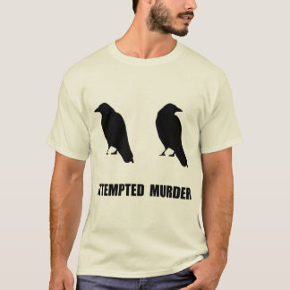 Poging tot moord op de koeien t-shirt
