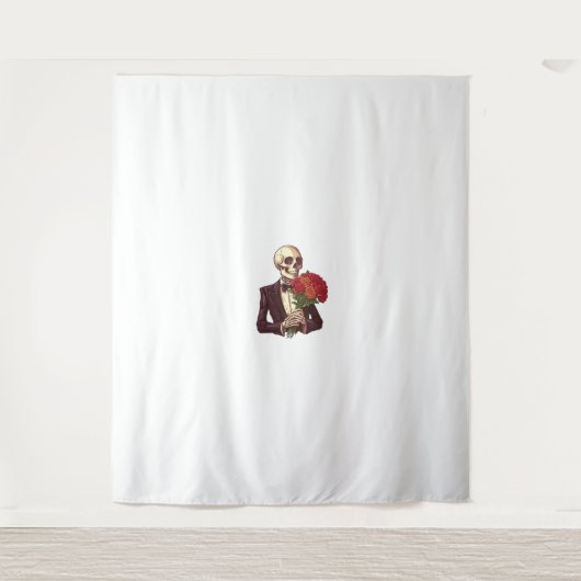 Pogo Botten - Crazy Skeleton in beweging Wandkleed (Voorkant)